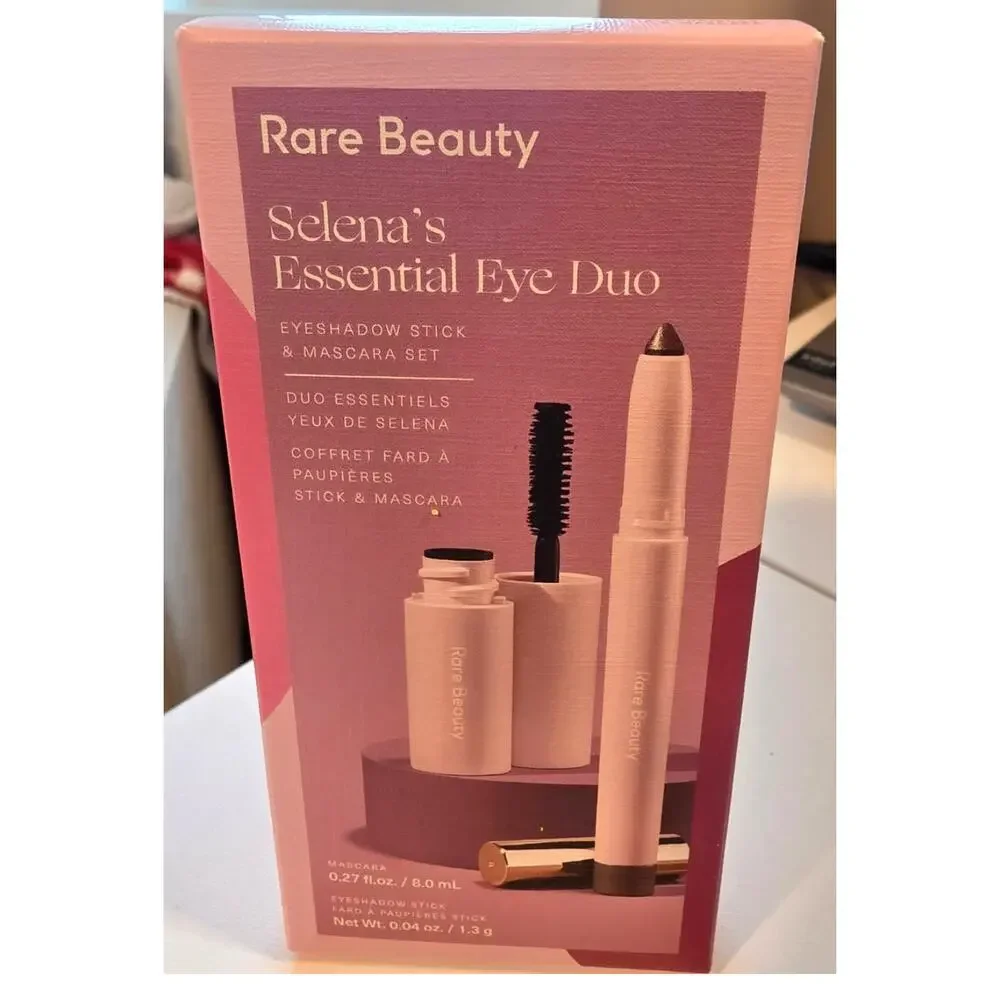Rare Beauty Selena’s Essential Eye Duo, BLACK / New in Box